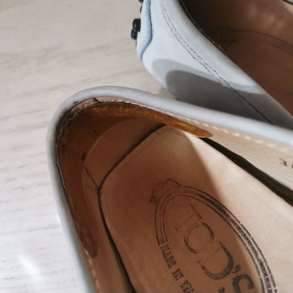 Tod's Suede Moccasin Loafers - Picture 9 of 16